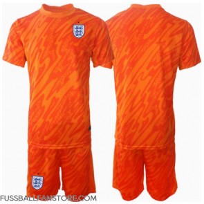 England Torwart Replik Heimtrikot Kinder EM 2024 Kurzarm (+ Kurze Hosen)